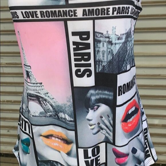 🛍️Annabelle tank top paris graphics unique - Picture 4 of 6